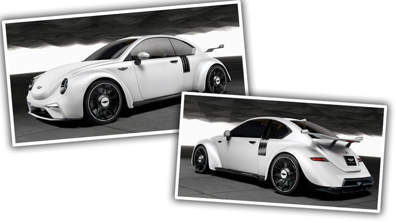 Illustration for article titled This Concept Of A Beetle Reborn As A Badass Sportscar Is Pretty Great